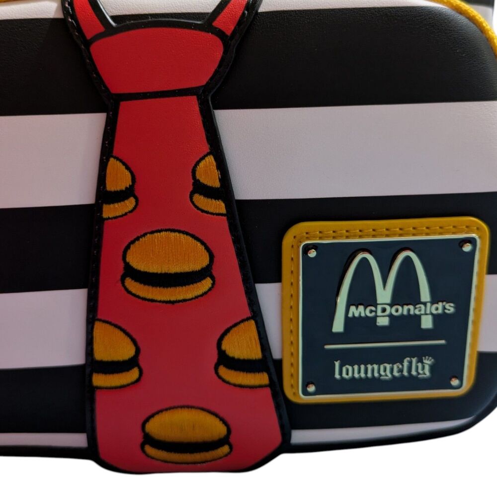 Loungefly McDonald’s Hamburglar Mini Backpack NWT Licensed McDonalds Bag - Picture 2 of 5